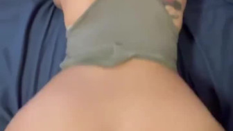 Creampie on latina Milf
