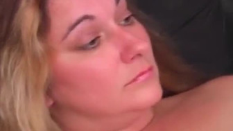 BBW Amateur MILF Gets Spanked
